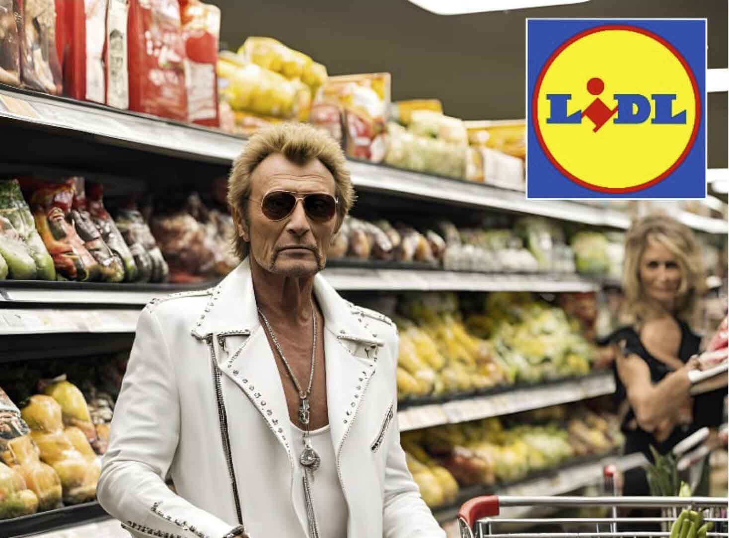 Johnny à Lidl Hallyday www.unbankable.fr